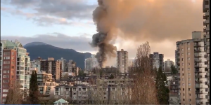 Vancouver fire